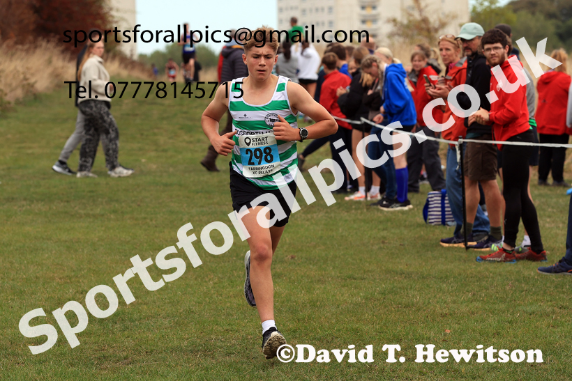 Mens and Womens under-17s, 2025 Farringdon Cross Country Relays, Sunderland. Photo: David T. Hewitson/Sports for All Pics